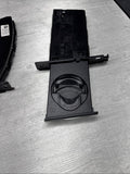 06-13 BMW E90 E92 328 335 M3 Cup Holders Cupholders Black OEM
