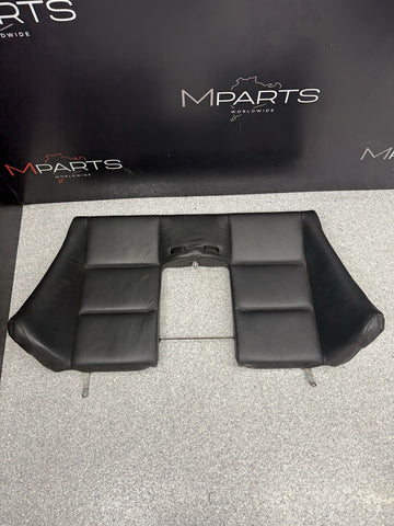 BMW 01-06 E46 M3 Convertible Rear Seat Back Rest Cushion Black Leather Backrest
