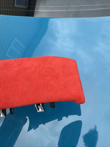 Lamborghini Urus Right Front Trim Panel Red Alcantara Suede 4ML863280B