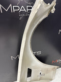 01-06 BMW E46 M3 Left Driver Fender Alpine White *Bent / Dent