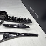 BMW F87 M2 16-21 Front Dry Carbon Fiber Interior Trim Panel Set of 4 OEM