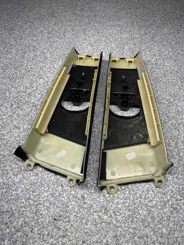 BMW E46 M3 Coupe B Pillars Trims Cover Black 330ci 325ci 328ci