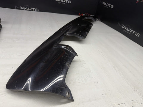 01-06 BMW E46 M3 Rear Bumper Lower Lip Diffuser Trim Panel OEM Jet Black
