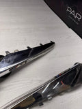 08-13 BMW E92 E93 M3 Left and Right Fender Vent Grille Turn Signal Pair OEM