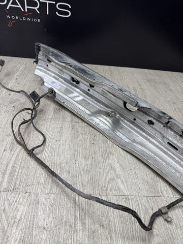 2001 BMW E46 M3 Front Bumper Metal Rebar Reinforcement Beam + Horns + Harness