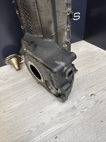01-06 BMW E46 M3 S54 ENGINE MOTOR OIL PAN 11137838130 *Chip*