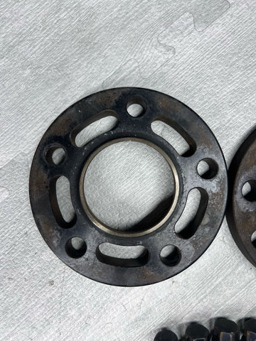 20MM Spacers + Extended Bolts PAIR 5x120 BMW E SERIES RENNSPORT
