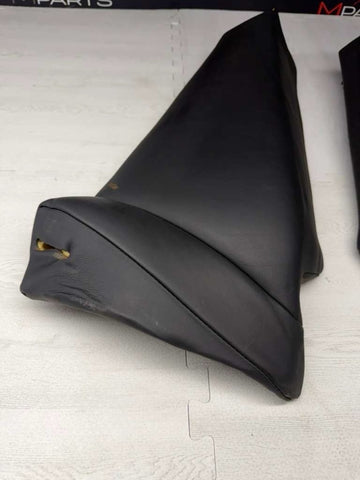 BMW E46 01-05 325ci 330ci M3 Coupe Rear Side Seat Bolsters Black