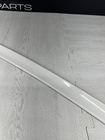 2001-2006 BMW E46 M3 Factory Rear Trunk Spoiler Lip 2695445 Alpine White