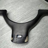 OEM 01-06 BMW E46 M3 Lower Steering Wheel Trim Cover Plate Titan Shadow Grey