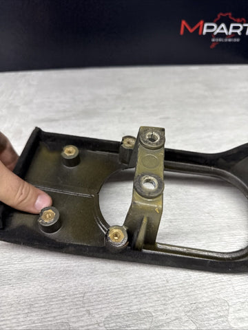 Ferrari F8 Tributo, Center Console Insert Trim, Black, Alcantara, P/N 873698