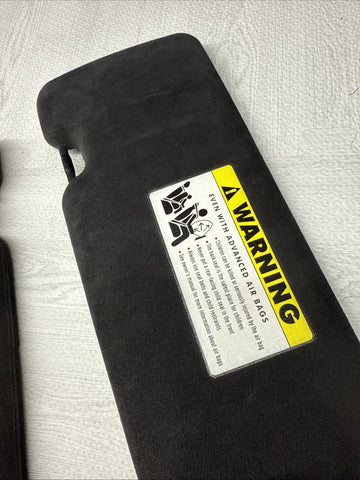 2006-2010 BMW E63 M6 Coupe Sunvisors Sun Visors Pair Alcantara