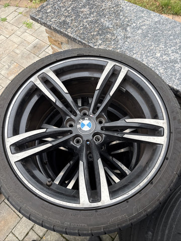 BMW 15-20 F80 F82 F83 M3 M4 Style 437M M Double Spoke Rims Wheels OEM