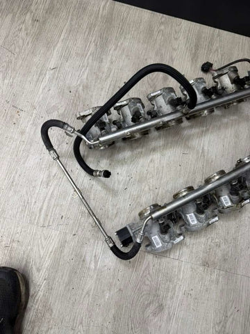 06-10 BMW E60 E63 E64 M5 M6 S85 V10 ITB Throttle Bodies Body Set Complete OEM