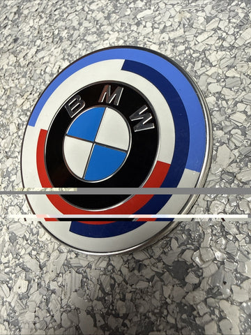 OEM BMW Anniversary 50 Years Hood Logo Badge G80 G82 G83 G87 M2 M3 M4 7886545