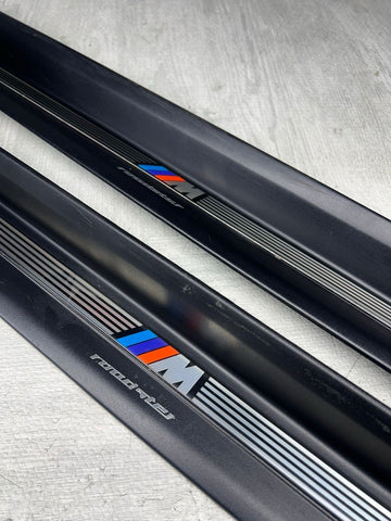 96-02 BMW Z3 M Z3M Roadster OEM Set of 2 Door Sills Step Trim Scuff Plates