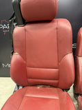 01-06 BMW E46 M3 Convertible Interior Front Heated Seats Imola Red