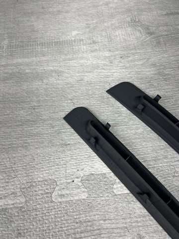 91-98 BMW 3 Series E36 M3 Dashboard Air Vents Strips Pair GENUINE 1977223 Grey