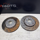 08-13 BMW E90 E92 E93 M3 Front Left & Right Ventilated Brake Disc Rotor Set