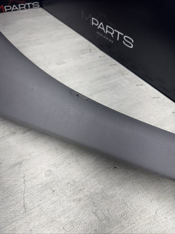 01-06 BMW E46 M3 OEM Convertible Rear Top Lateral Trim Panel RH Gray