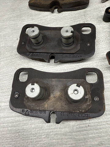Textar / Jurid Brake Pads / Pucks / Hardware Set 07-13 Porsche 911 997 Turbo