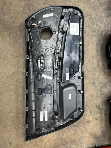 08-13 BMW E92 M3 Original Black Interior Front Right Passenger Door Card Panel