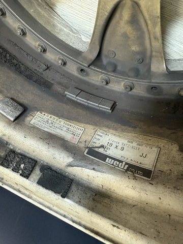 Weds Kranze Ratzinger 5x120 19x9 ET31 Front Wheel Rim