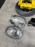 NEW 95-99 BMW E36 M3 BREMBO Big Brake Kit Yellow Calipers Rotors Set Plug Play