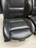 01-06 BMW E46 M3 Convertible Interior Front Heated Seats Black