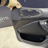 96-02 BMW Z3M Front Passenger Right Door Card Panel Cover Trim Leather Black