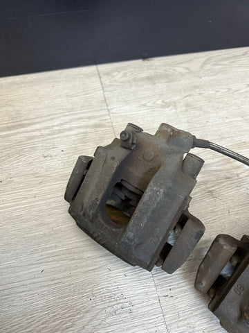 94-02 BMW E36 M3 REAR BRAKE CALIPERS + STAINLESS STEEL LINES