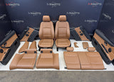 08-13 BMW E92 M3 Coupe Original Saddle Brown Interior Seats Complete Heated