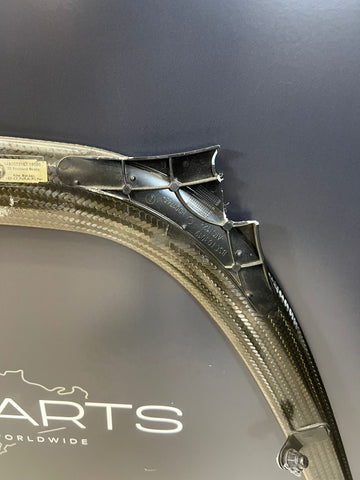 15-20 BMW F80 F82 F83 M3 M4 Carbon Fiber Strut Braces Bar OEM *Broken Tabs*