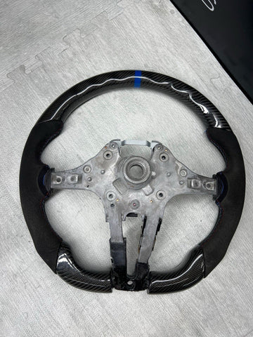 15-20 BMW F80 F82 F83 M3 M4 Carbon fiber Steering Wheel Manual DCT