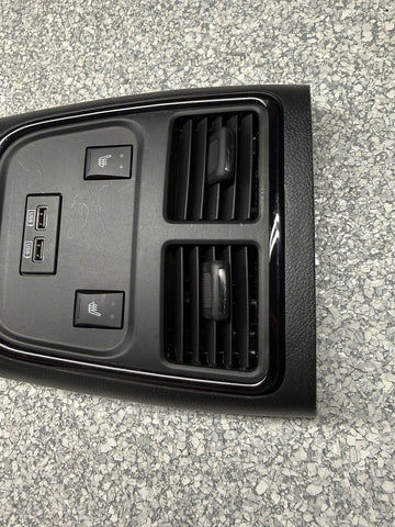 2015-2023 Dodge Charger Rear Center Console Trim/ Heated Switch OEM