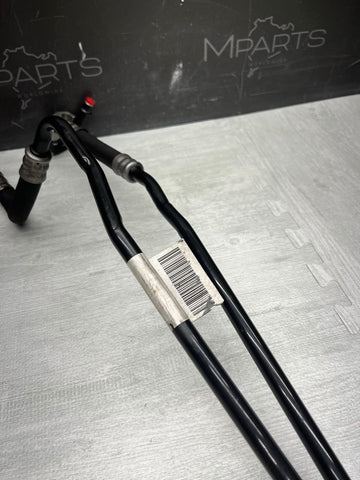08-13 BMW E90 E92 E93 M3 S65 DCT Transmission Oil Cooler Lines 2283585