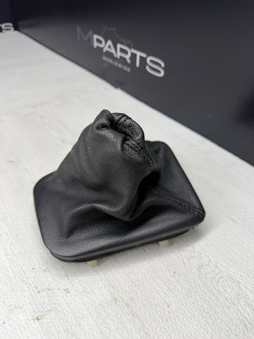 BMW E46 323 325 330 M3 Leather Shift Shifter Tri Stitch Boot Cover + Ring