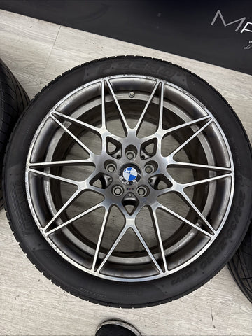 15-20 BMW F80 F82 F83 M3 M4 Competition 666M 20” OEM Wheels Rims Set