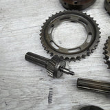 BMW 01-06 E46 M3 S54 Vanos Spline Shafts + Vanos Hubs + Gears Set
