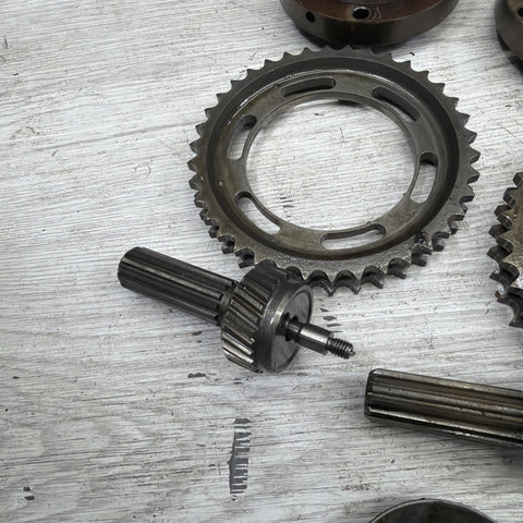 BMW 01-06 E46 M3 S54 Vanos Spline Shafts + Vanos Hubs + Gears Set