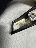 08-13 BMW E92 E93 M3 Front Fender Left Driver Side Marker Light Black Chrome
