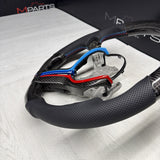 NEW 15-20 BMW F80 F82 F83 M3 M4 Carbon Fiber Steering Wheel Tri Color NO TRIM