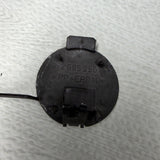 01-06 BMW E46 M3 Front Bumper Tow Hook Eye Cover OEM 2695250 Carbon Black