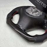 08-13 BMW E90 E92 E93 M3 OHC Carbon fiber Steering Wheel Red Stitched DCT