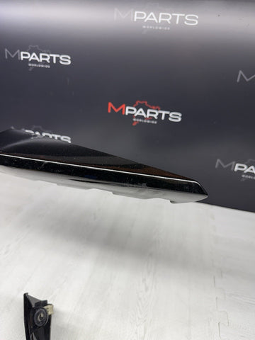 OEM BMW 21-26 G80 G82 G83 M3 M4 Front Bumper Lower Molding Splitters Gloss Black