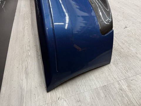 (PICKUP ONLY) 01-06 BMW E46 M3 CSL Style Front Bumper Topaz Blue With Splitters