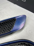 08-13 BMW E90 E92 E93 M3 Hood Scoops Space Blue Pair 8042978