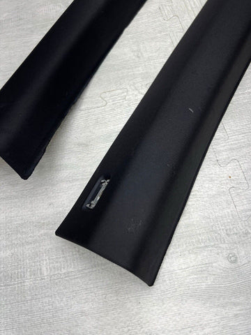 07-13 BMW E92 M3 COUPE FRONT A PILLARS TRIMS COVERS PANELS OEM