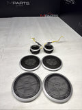 07-13 BMW E92 E93 3-Series 2dr Front Rear Door Individual Speaker Covers Trims