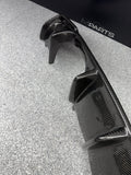 NEW 08-13 BMW E92 E93 M3 Carbon Fiber Rear Bumper Diffuser V Style